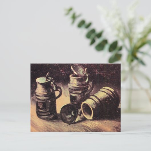 Carte Postale Vincent van Gogh, Chopes à bière, (Debout devant)