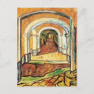 Carte Postale Vincent Van Gogh - Corridor De L'Hôpital Saint-Pau