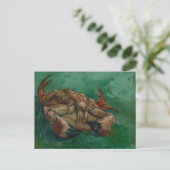 Carte Postale Vincent Van Gogh, Crabe sur le dos (Debout devant)