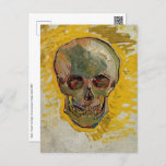 Carte Postale Vincent van Gogh - Crâne 1887 #2<br><div class="desc">Crâne - Vincent van Gogh,  Huile sur toile sur carton triplex,  1887</div>