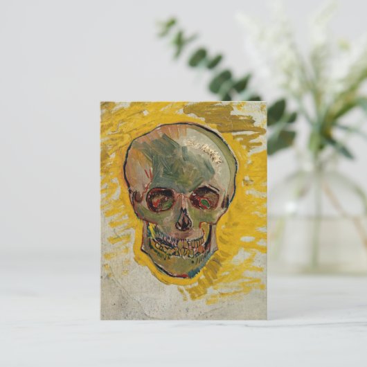 Carte Postale Vincent van Gogh - Crâne 1887 #2 (Debout devant)