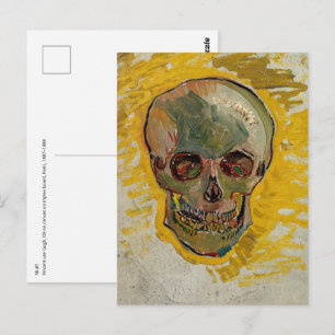 Carte Postale Vincent van Gogh - Crâne 1887 #2