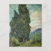 Carte Postale Vincent van Gogh | Cyprès, 1889 (Devant)