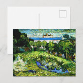 Carte Postale Vincent van Gogh, Daubigny's Garden, (Devant / Derrière)
