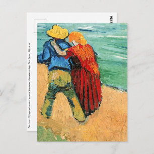 Carte Postale Vincent van Gogh - Deux amoureux