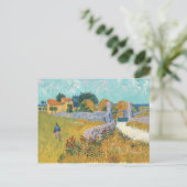 Carte Postale Vincent van Gogh Farmhouse (Debout devant)