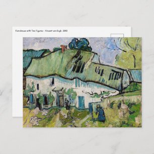Carte Postale Vincent van Gogh - Ferme à deux chiffres