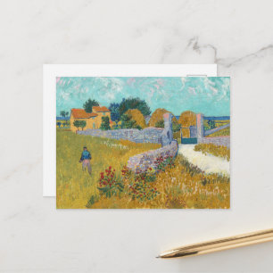 Carte Postale Vincent Van Gogh, Ferme en Provence