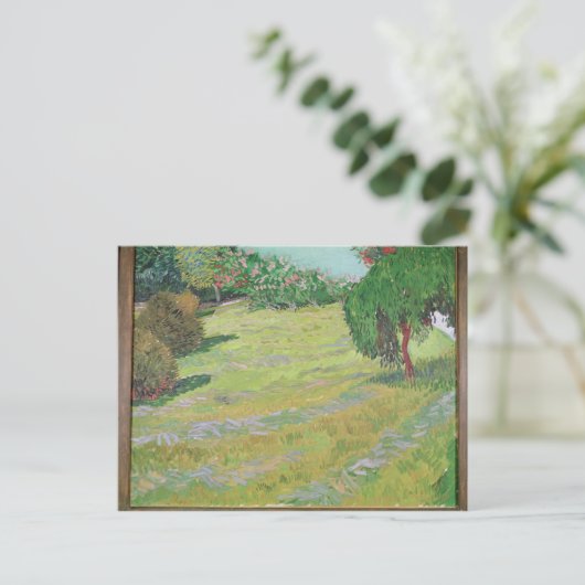 Carte Postale Vincent van Gogh | Field in Sunlight, 1888 (Debout devant)