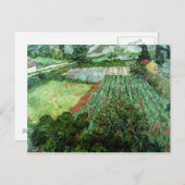 Carte Postale Vincent van Gogh | Field with Poppies, 1889 (Devant / Derrière)