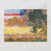 Carte Postale Vincent Van Gogh Flower Garden (Devant)