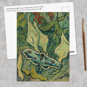 Carte Postale Vincent van Gogh - Grand Paon de Nuit