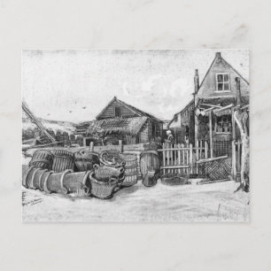 Carte Postale Vincent van Gogh   Grange de séchage de poisson, S