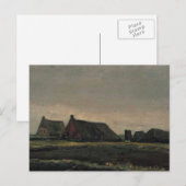 Carte Postale vincent van gogh - hutte (Devant / Derrière)