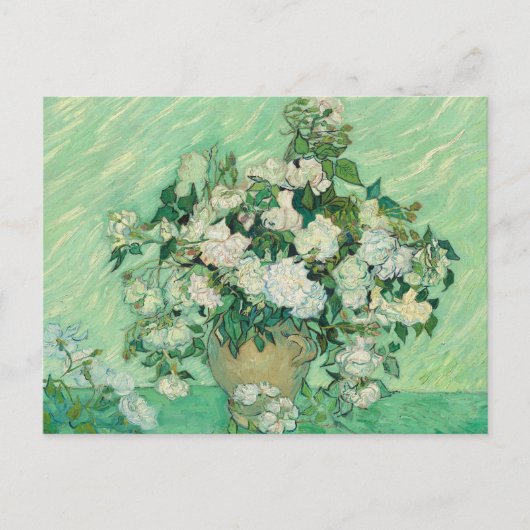 Carte Postale Vincent van Gogh Impressionniste Rose (Devant)