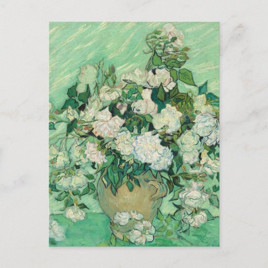 Carte Postale Vincent van Gogh Impressionniste Rose (Devant)
