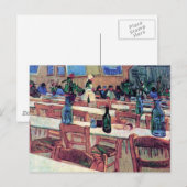 Carte Postale Vincent Van Gogh - Intérieur d'un restaurant (Devant / Derrière)