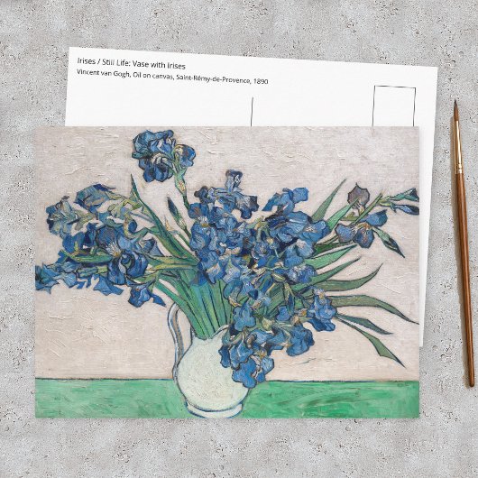 Carte Postale Vincent van Gogh - Iris