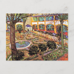 Carte Postale Vincent Van Gogh - Jardin De L'Hôpital À Arles
