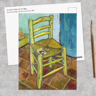 Carte Postale Vincent van Gogh - La chaise de Van Gogh
