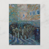 Carte Postale Vincent van Gogh - La cour de la prison (Devant)