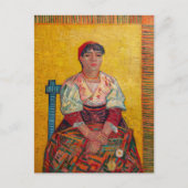 Carte Postale Vincent Van Gogh - La femme italienne (Devant)
