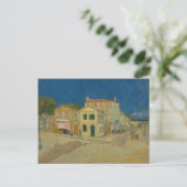 Carte Postale VINCENT VAN GOGH - La maison jaune 1888 (Debout devant)