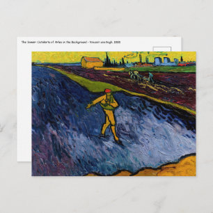 Carte Postale Vincent van Gogh - La Tour : périphérie d'Arles