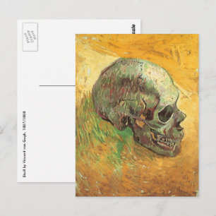 Carte Postale Vincent van Gogh - La vie morte avec le crâne
