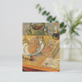 Carte Postale Vincent van Gogh - La vie morte avec tableau (Debout devant)
