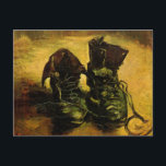Carte Postale Vincent van Gogh - La vie morte avec une paire de<br><div class="desc">A Pair of Shoes (1886) de Vincent van Gogh est un Post impressionnisme vintage de peinture d'art mortel. Une vie morte d'une vieille paire de chaussures paysannes ou de bottes ouvrières. À propos de l'artiste : Vincent Willem van Gogh (1853-1890) était un peintre impressionniste dont l'oeuvre était la plus remarquable...</div>