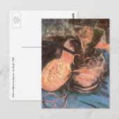 Carte Postale Vincent van Gogh - La vie morte avec une paire de  (Devant / Derrière)