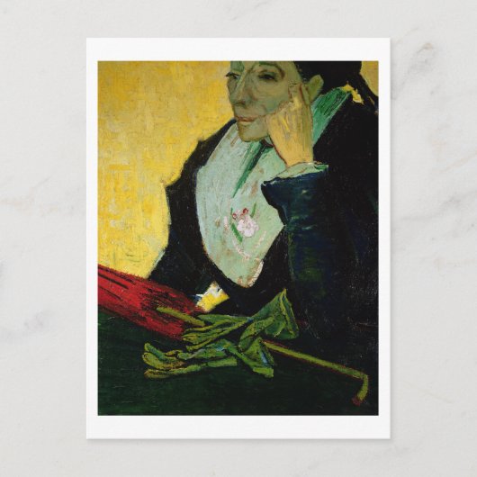 Carte Postale Vincent van Gogh | L'Arlesienne, détail, 1888 (Devant)