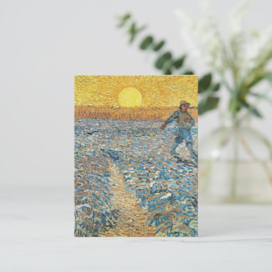 Carte Postale Vincent Van Gogh L'Art Peinture Sower (Debout devant)