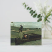 Carte Postale Vincent van Gogh | Le Bateau à tourbe, 1883 (Debout devant)