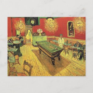 Carte Postale Vincent Van Gogh - Le Café de nuit Beaux-Arts