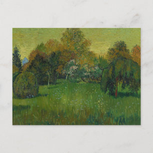 Carte Postale Vincent van Gogh - Le jardin des poètes