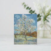 Carte Postale Vincent van Gogh Le Peach Tree Rose (Debout devant)