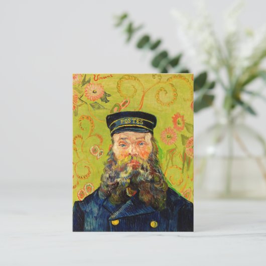 Carte Postale Vincent Van Gogh Le Postman Joseph Roulin (Debout devant)