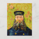 Carte Postale Vincent Van Gogh Le Postman Joseph Roulin<br><div class="desc">Vincent Van Gogh Le Postman Joseph Roulin Vintage Fine Art Carte Postale</div>