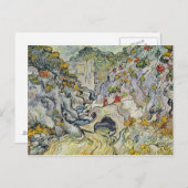 Carte Postale Vincent van Gogh | Le ravin des Peyroulets (Devant / Derrière)