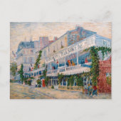 Carte Postale Vincent van Gogh - Le Restaurant de la Sirene (Devant)