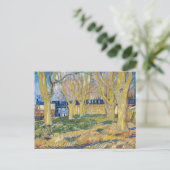 Carte Postale Vincent van Gogh - Le Train Bleu (Debout devant)