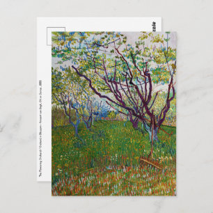 Carte Postale Vincent van Gogh - Le verger en fleurs