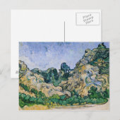 Carte Postale Vincent van Gogh | Les Alpilles, 1889 (Devant / Derrière)