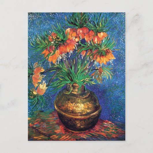 Carte Postale Vincent Van Gogh - Les Amicistes Dans Un Vase En C (Devant)