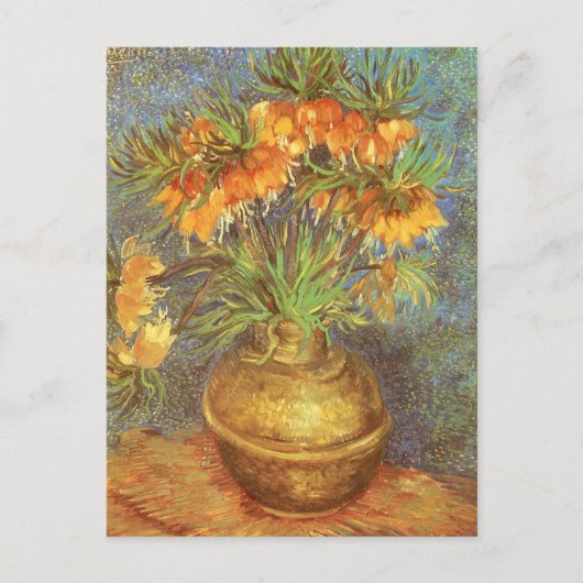 Carte Postale Vincent van Gogh - Les amitiés dans un vase en cui (Devant)