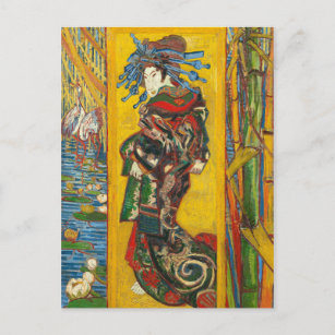 Carte Postale Vincent Van Gogh Les Courtesans après Eisen