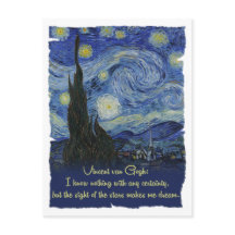 Vincent van Gogh Les étoiles me font rêver CC0774