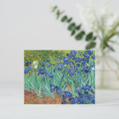 Carte Postale Vincent Van Gogh - Les Iris (Debout devant)